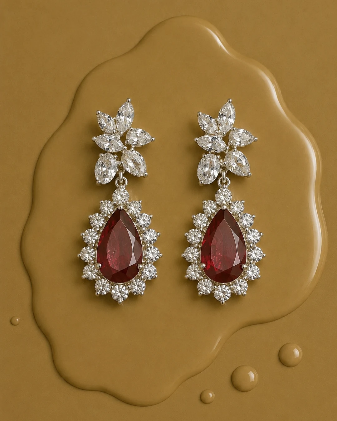 Velvet Ruby Earrings